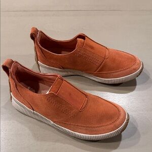 Sorel Women's Orange Slip-On Sneakers